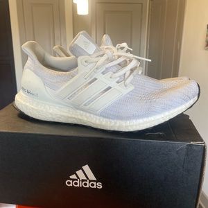 Triple white ultra boost 10.5